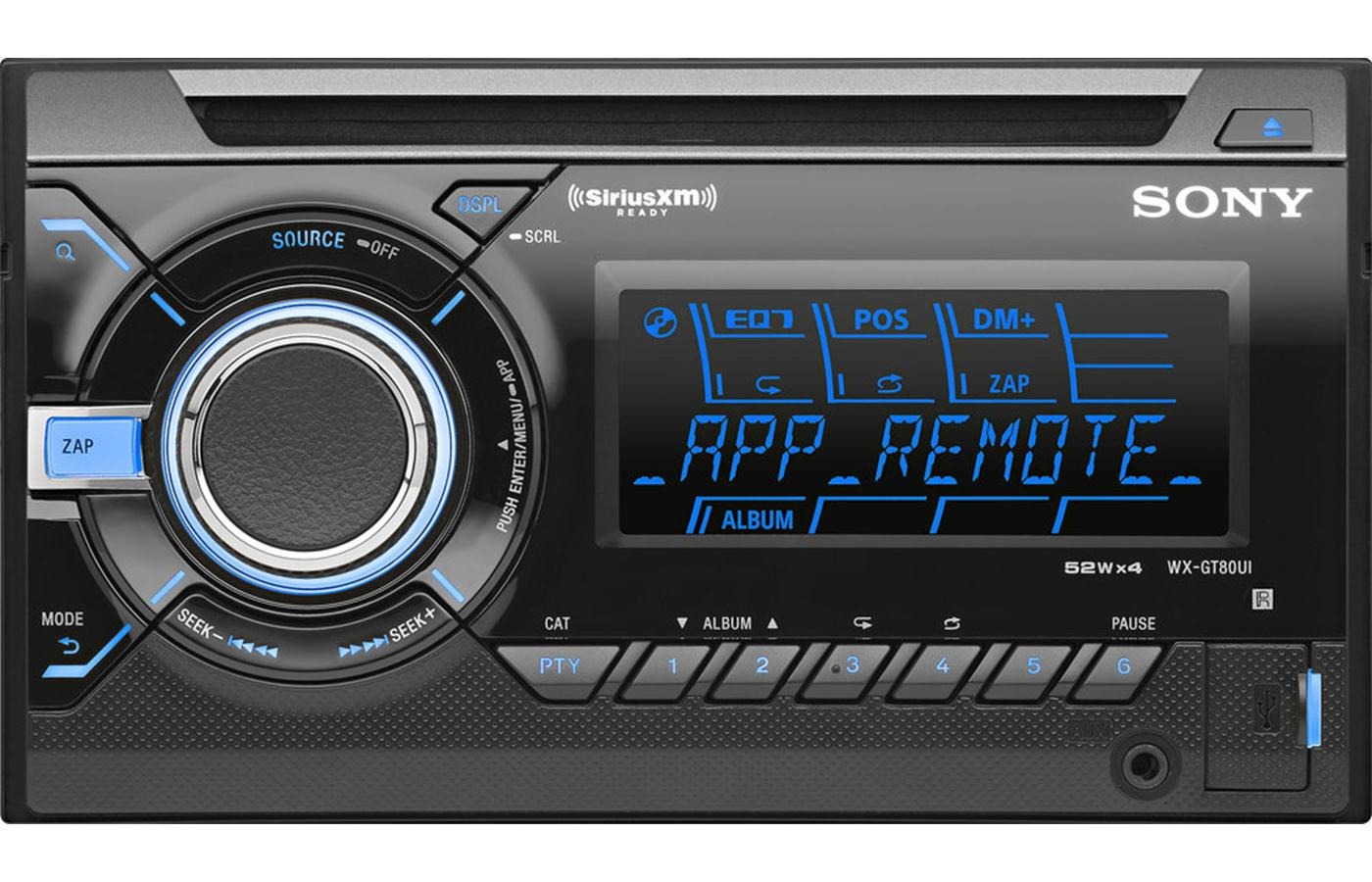 Sony WXGT80UI Double Din Car Stereo with PANDORA and other APP options