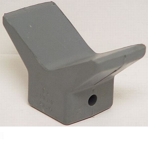 Yates 6Y33 22 Gray 3 Inch Rubber Boat Trailer Bow Stop V Block eBay