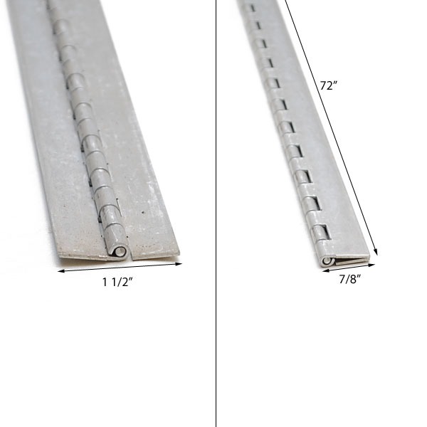 STANDARD 72 X 1 1/2 INCH ALUMINUM BOAT PIANO HINGE SINGLE eBay