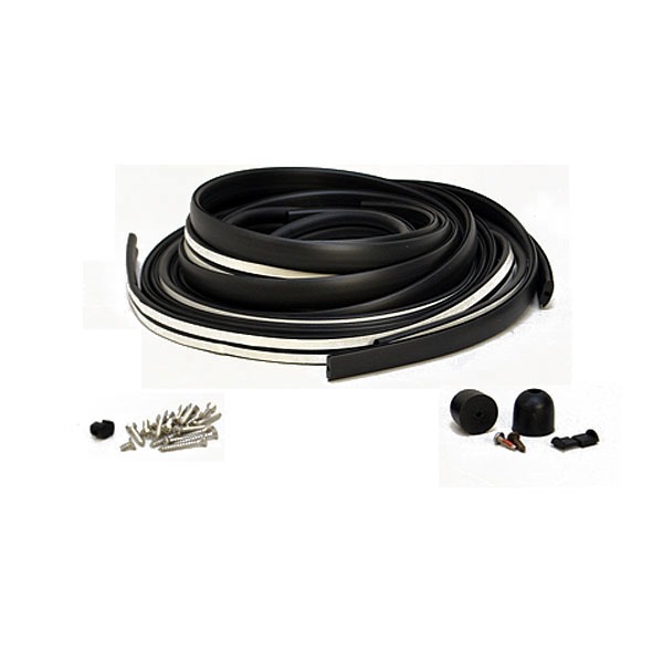 Rinker 1/4 x 3/4 Inch Flex Rubber Boat Windshield Seal Molding Kit 693