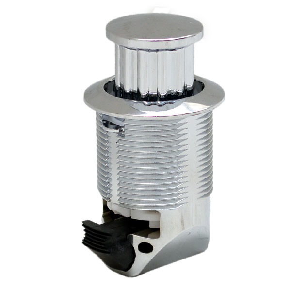 Southco Marine M12A121 Silver Plastic Boat Pushto Close Open Button