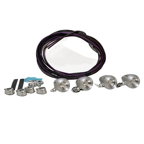 Malibu 6170102PG Titan G3 Tower Clear Boat Wakeboard Halogen Lights