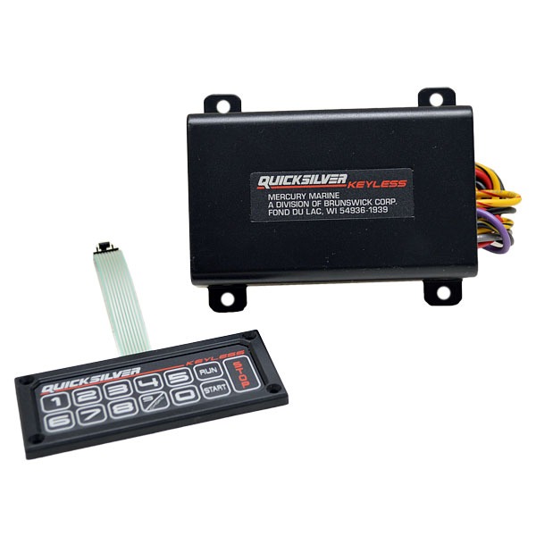 Mercury QuickSilver 87830863A1 Outboard Boat Keyless Ignition System