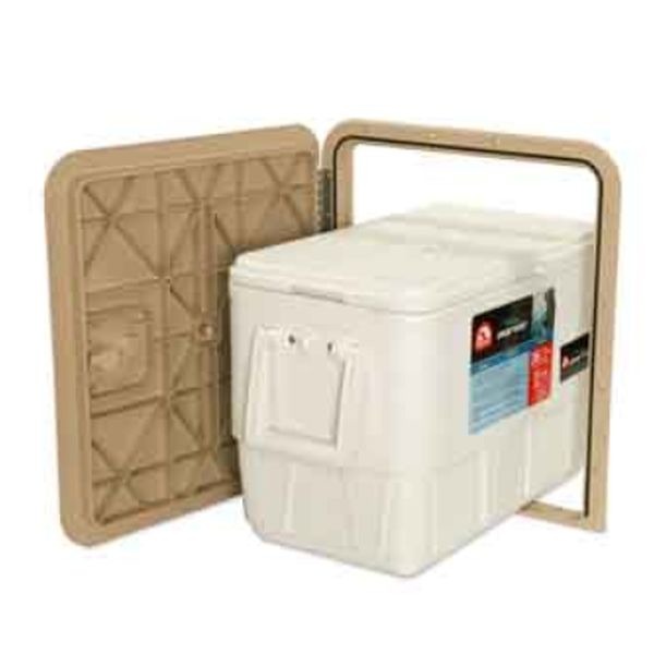 Innovative Product Solutions 1618 Custom Taupe Poly Boat Storage Hatch