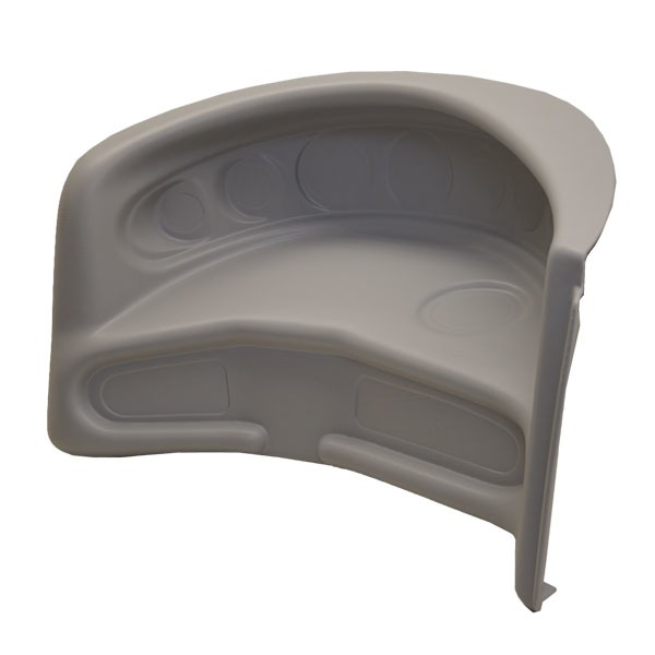 Bryant 2001 Gray Vinyl Boat Blank Dash Board Panel PPC2585MHG (Set of 2)