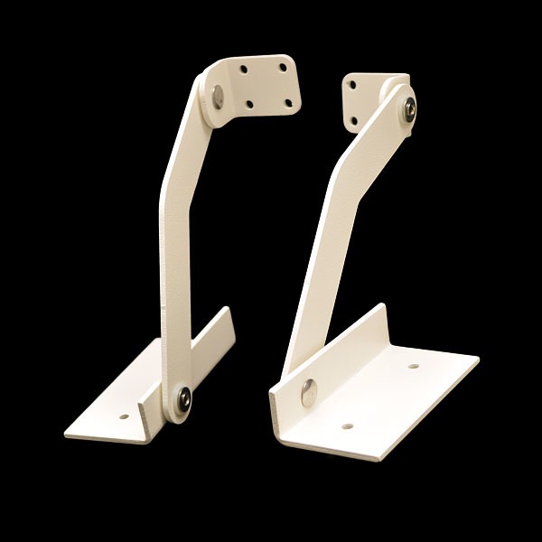 Bryant BB5 Off White Aluminum Full Range Boat Seat Chair Hinge (Set of