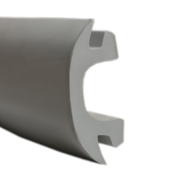 Harris Kayot Gray 1 1/2 Inch Flexible PVC Precut Boat Rub Rail Insert
