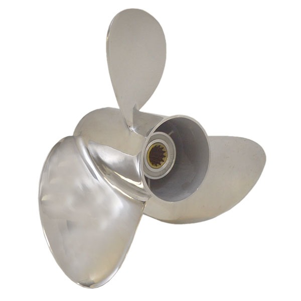 OMC Prop 0763896 Stainless 12 1/2 x 13P Right Hand Boat Propeller