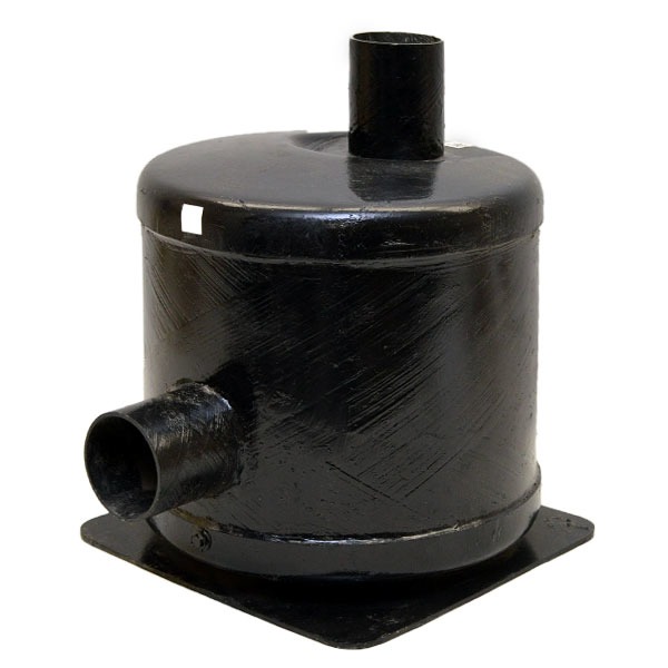 Centek 1500235 Black 3 Inch Fiberglass Boat Exhaust Muffler eBay