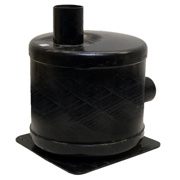 Centek 1500235 Black 3 Inch Fiberglass Boat Exhaust Muffler eBay