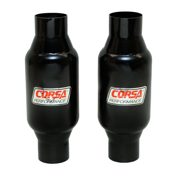 Corsa Marine 3 Inch Stainless Steel Boat Exhaust Silencer w/ Baffle