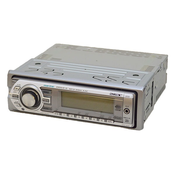 Sony CDXM30 AM FM CD MP3 WMA ACC Detachable Face Marine Receiver Boat