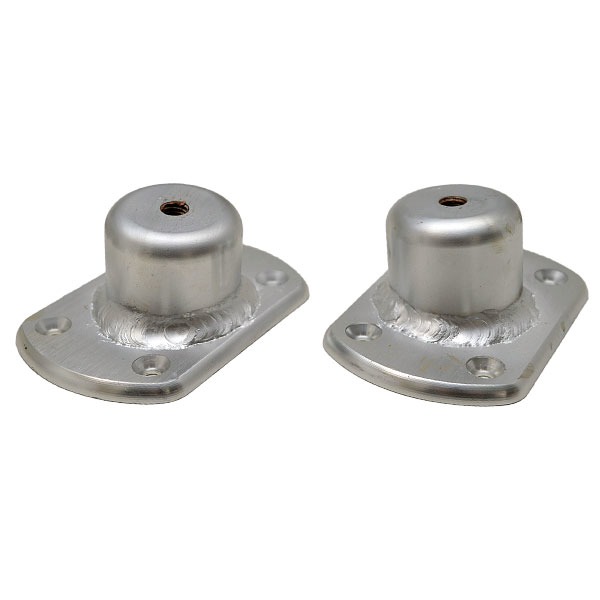 Rinker XTP 548431 Aluminum Marine Boat Wakeboard Tower Feet Kit w