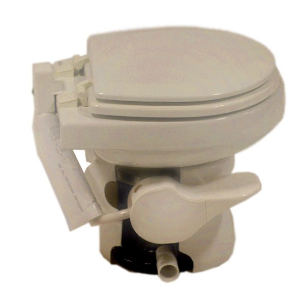 Dometic 317074901 SeaLand Vacuflush SO 749 White Ceramic Boat Toilet