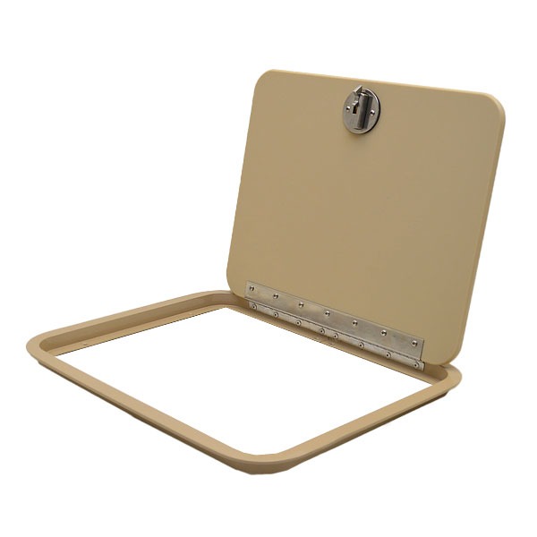 SanPan 162237 Tan 12 7/8 x 16 Inch Starboard Boat Hatch Door eBay