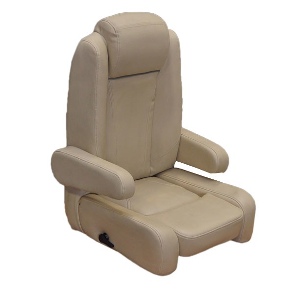 Misty Harbor Khaki Reclining Boat Captain Bolster Seat Chair Recliner