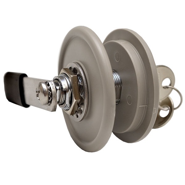 Sarasota Boat Hatch Latch Bennington Boats / Gray / Barrel Locking