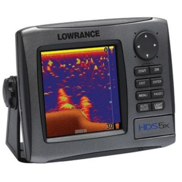 Lowrance HDS5x Gen 1 Boat Fishfinder w/Transducer 000014027