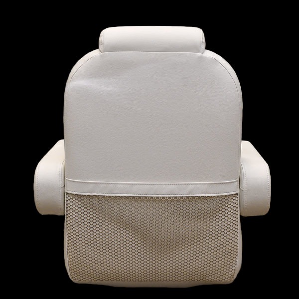 Godfrey Hurricane White Beige Reclining Boat Captains Seat / Chair