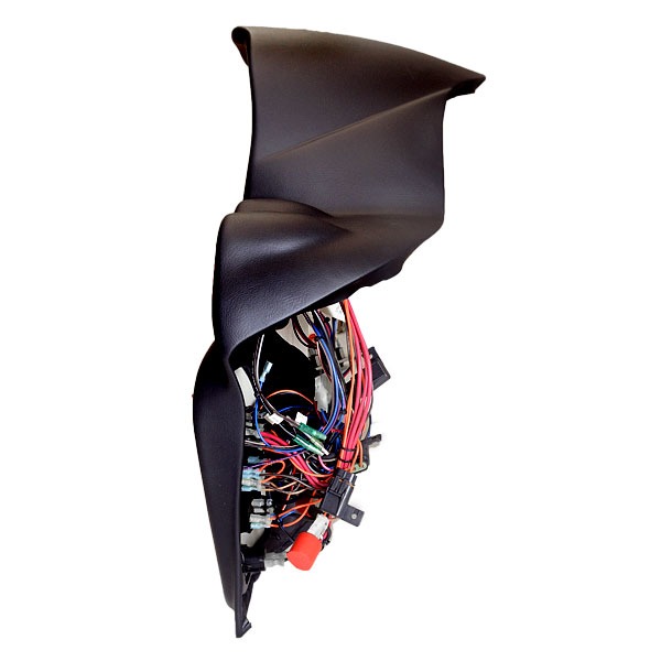 Stratos 200 XL Black Silver Boat Gauge Switch Dash Panel Board 40972D