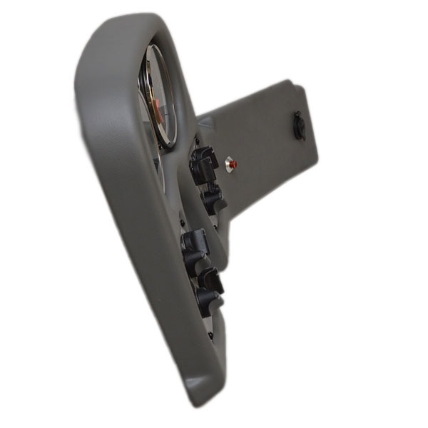 Triton 1971114 Gray 30 5/8 x 13 Boat Dash Gauge Turn Switch Assembly Panel