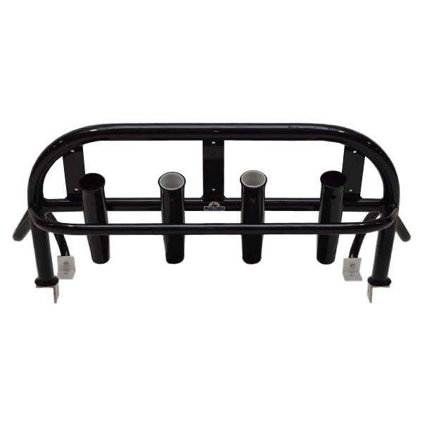 Ranger 9851441C Black Aluminum Boat Leaning Post Backrest Frame w/ Rod