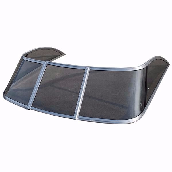 Tracker 122231 Mako 216 Taylor Made 9531040001 Boat 3 Piece Windshield