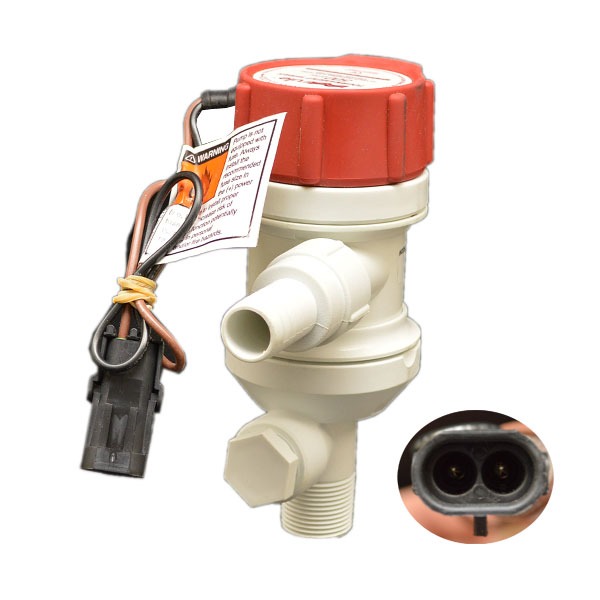 Tracker Rule 401FC White 7 Inch 500 GPH Tournament Series 12V Boat