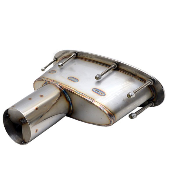 Wellcraft SL 252 SB Corsa 11594S 4 Inch SS Boat Exhaust Side Exit Tip