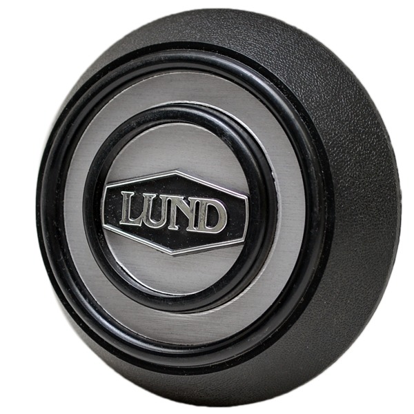 LUND 1999452 LASER BLACK /SILVER SNAP IN MARINE BOAT STEERING WHEEL