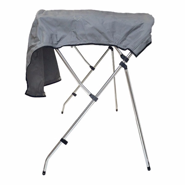 Lund 10 1775 CL 17/18RB 16/17/18PR Gray 7684 Aluminum Boat Bimini Top