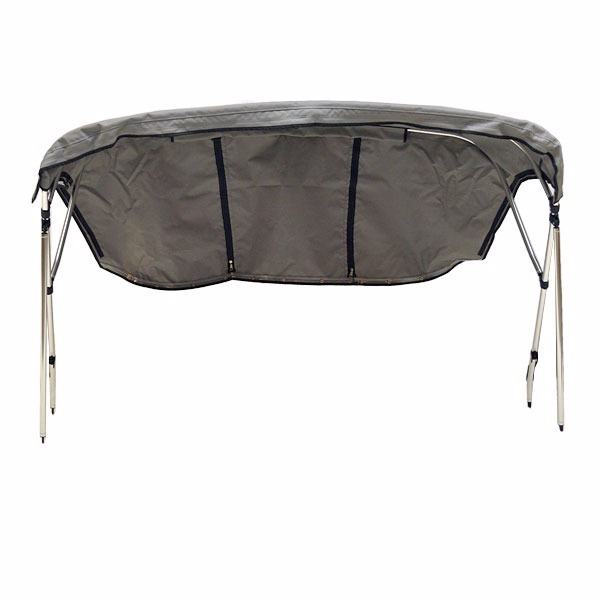 Lund 10 1775 CL 17/18RB 16/17/18PR Gray 7684 Aluminum Boat Bimini Top