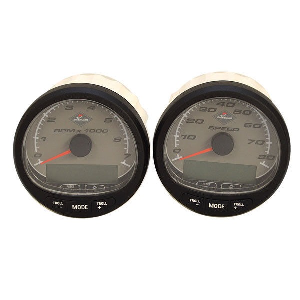 LUND 2092879 MERCURY SMARTCRAFT 798M0063203 MARINE BOAT TACH SPEEDO