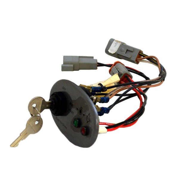 Lund 2004 / 2006 Honda Gray 4 1/8 x 2 3/8 Boat Ignition Switch Panel w