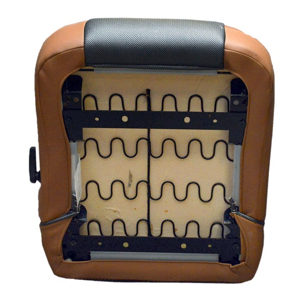 Lund 2124250 Terra Cotta / Beige Reclining Boat Captains Seat / Chair w/ Logo