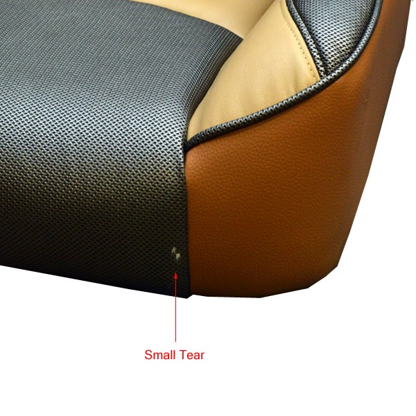 Lund Terra Cotta Beige Reclining Vinyl Boat Captains Seat Chair w/ Logo 2124250 eBay