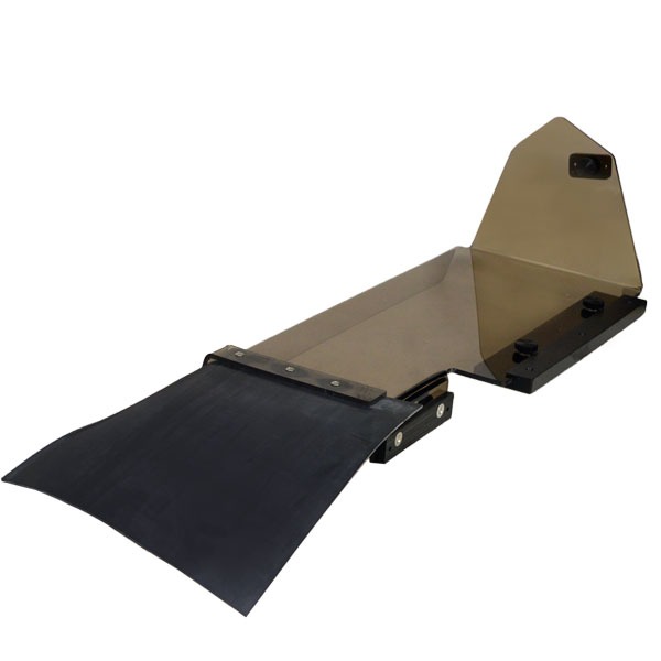 Larson 72061202 OEM 35 3/4" Bronze Plexiglass Boat Splash Guard w/ Kicker (2PC) eBay