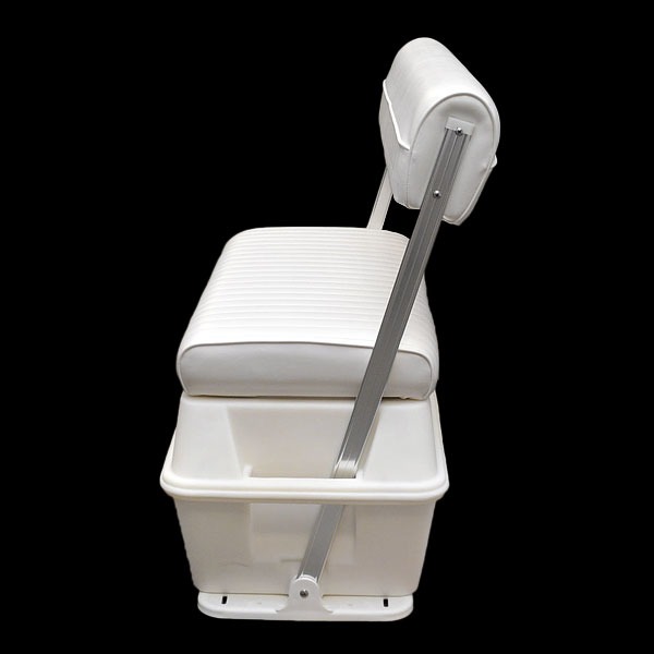 Weatherproof Grey Boat Seat Cover - Heavy-Duty 600D Polyester For All-Weather Protection