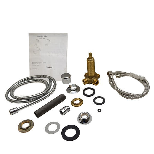 Carver / Marquis Kohler K8549 Chrome Plated Boat Valve Diverter Kit