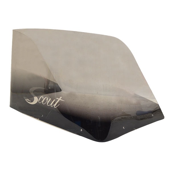 Scout Clear / Black 34 1/2 Inch Plexiglass Boat Windshield eBay