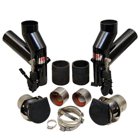 CORSA MARINE 4 INCH STAINLESS STEEL BOAT EXHAUST DIVERTER / TIP KIT