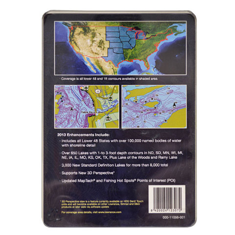lowrance 000 11056 001 marine boat 2013 gps chartplotter lowrance chart card