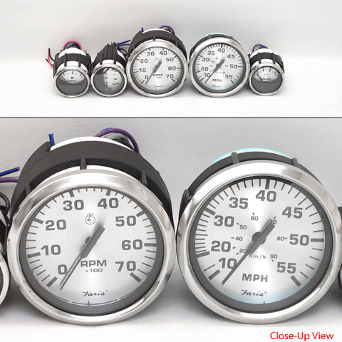boat gauges set uk faria boat gauge set lund boats spun silver 5 piece ebay boat gauges set uk faria boat gauge set lund boats spun silver 5 piece ebay