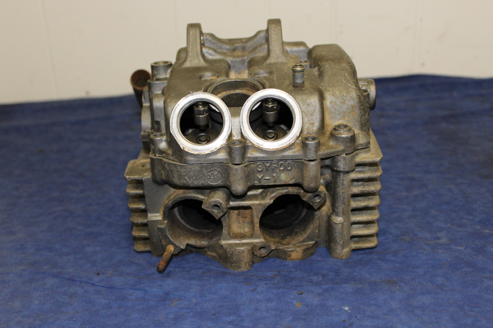 Yamaha ATV 0105 Raptor 660 Cylinder Head Assy 5LP111010300 Used eBay