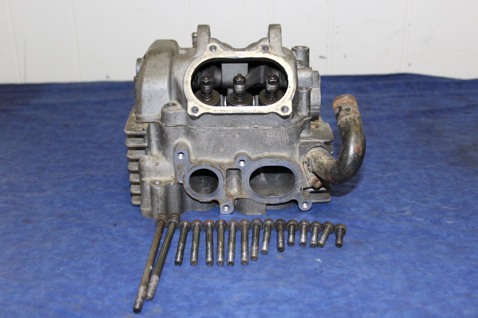 Yamaha ATV 0105 Raptor 660 Cylinder Head Assy 5LP111010300 Used eBay