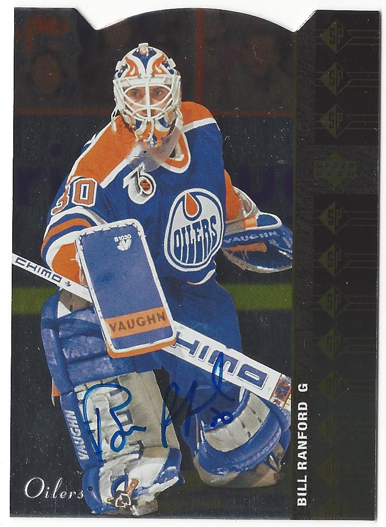 Bill Ranford 201213 SP Authentic 199495 SP Retro Die Cut Autographs