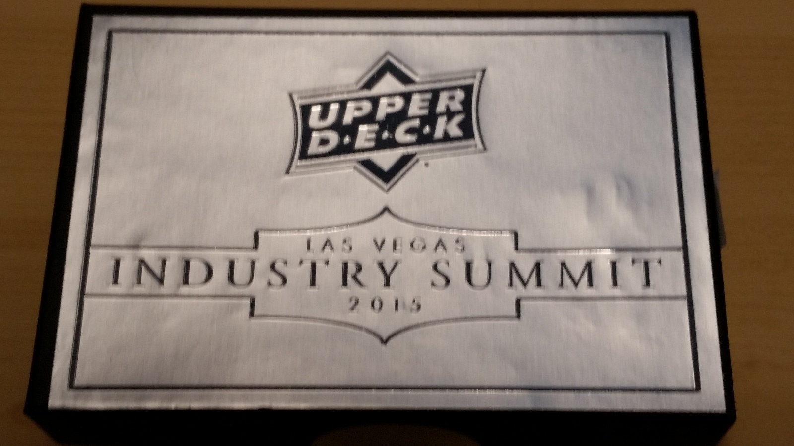 2015 Upper Deck Las Vegas Industry Summit Sealed Box