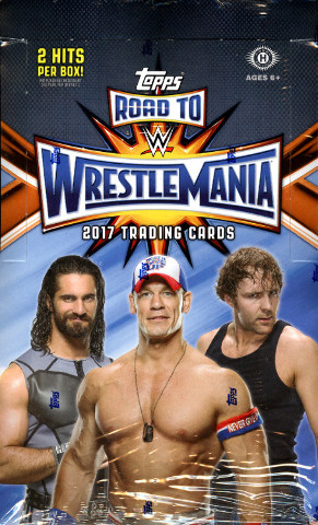 2017 Topps WWE Road To Wrestlemania 8 Hobby Box Case (Sealed)