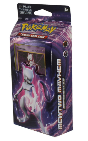 Pokemon TCG XY Evolutions Theme Deck: Mewtwo Mayhem (Sealed) + 2 Booster Packs
