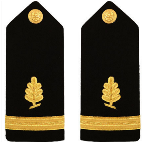 shoulder board navy ensign vanguard insignia medical rank male service packaging ship international
